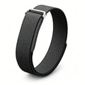 VALDUS AIR BAND screenless fitness tracker smart band in Black with woven nylon strap