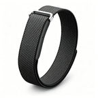 VALDUS AIR BAND screenless fitness tracker smart band in Black with woven nylon strap