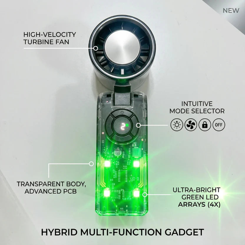 Portable handheld fan with ice cooler — UAE summer cooling, view 4