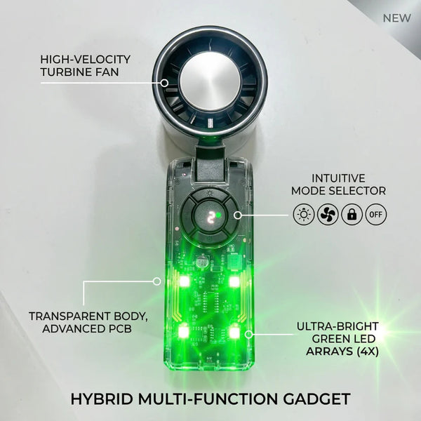 Portable handheld fan with ice cooler — UAE summer cooling, view 4