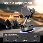 360° vacuum magnetic phone holder for car and desk — Yalla971 UAE, view 3
