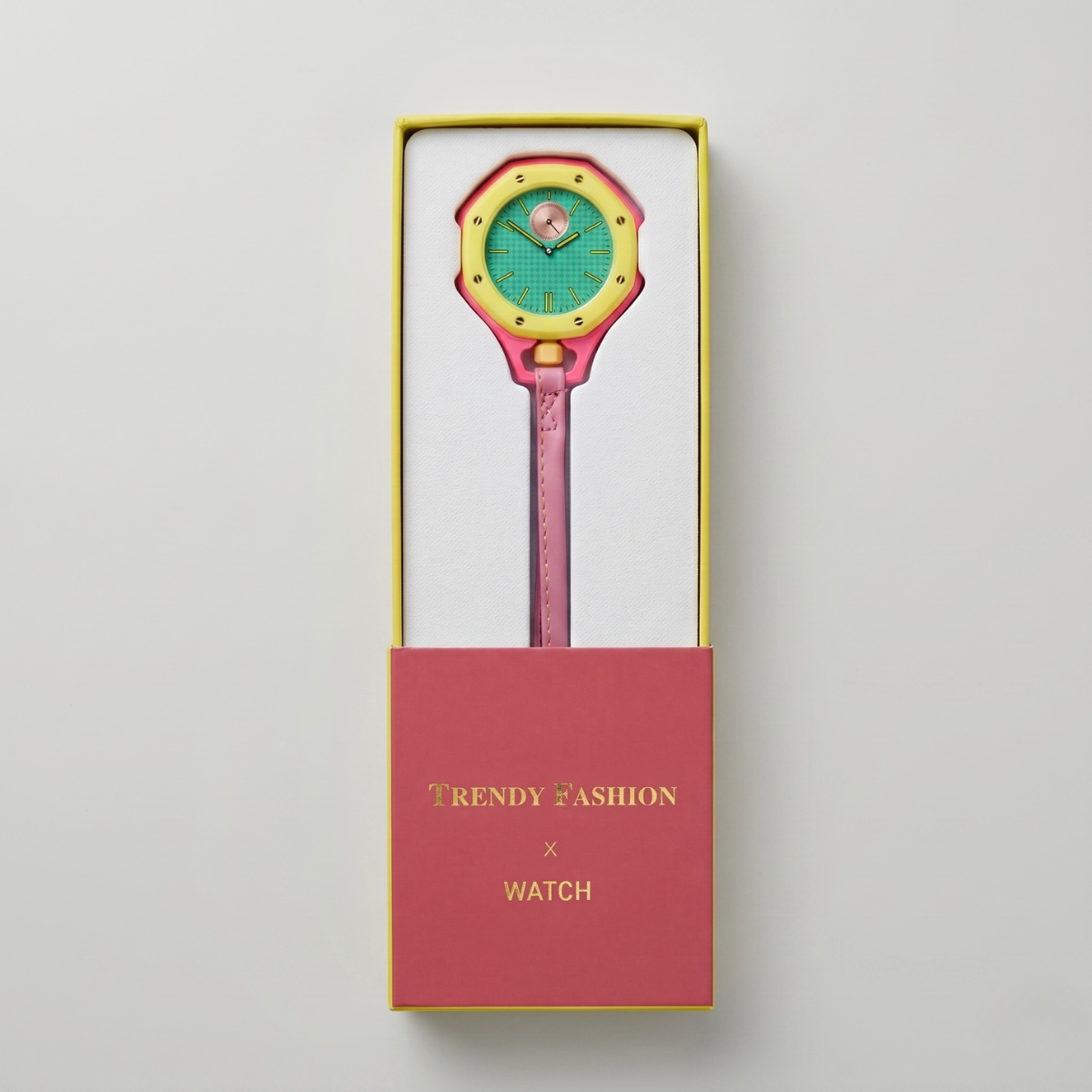 Royal Pop Neon Silicone Pendant Watch – Waterproof & Colourful