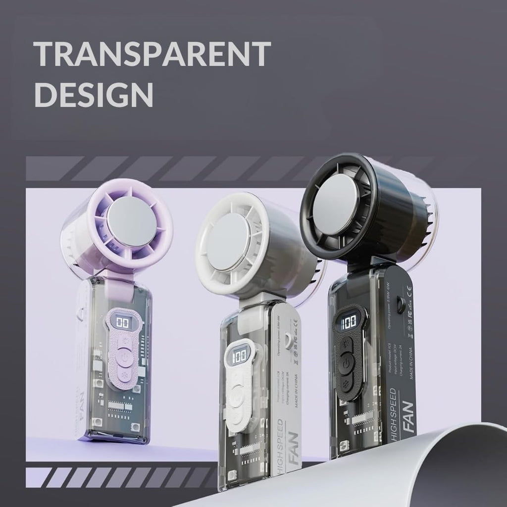 Foldable portability, only 4.92 inches when closed