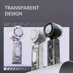 Foldable portability, only 4.92 inches when closed