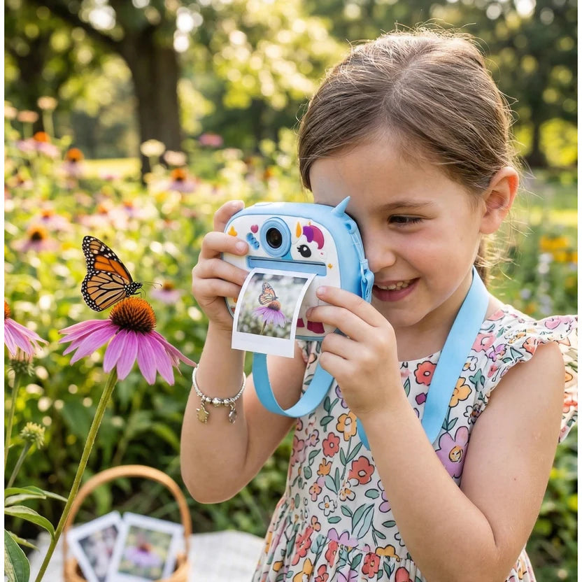 Kids instant thermal print camera — ink-free printing, ages 3-12, UAE, view 4