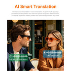 XK One Pro AI smart translation feature — real-time voice interpretation between two speakers