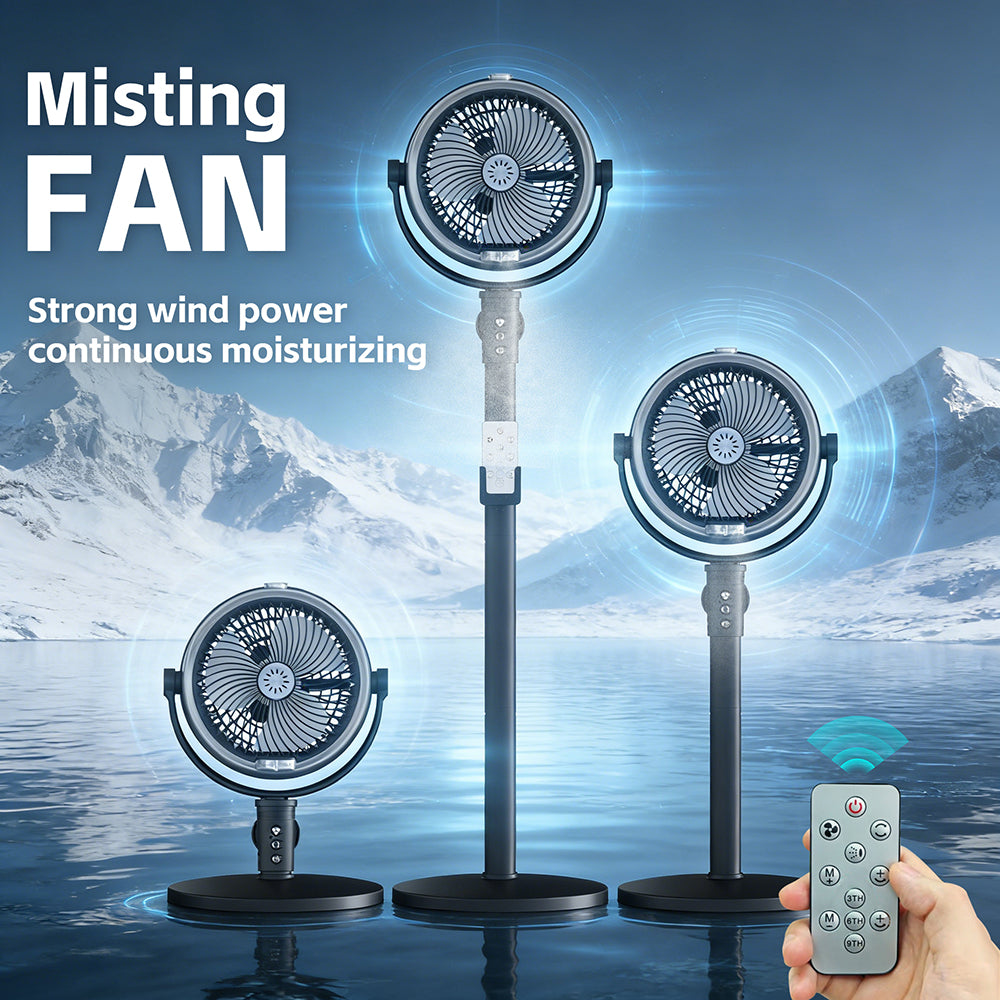 Three adjustable heights and included infrared remote control