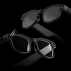 AIMB-G1 smart glasses complete package with lenses, pouch and charging cable