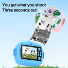 Kids Instant Thermal Print Camera — 1080P Video, 20MP Photo, Games & Music