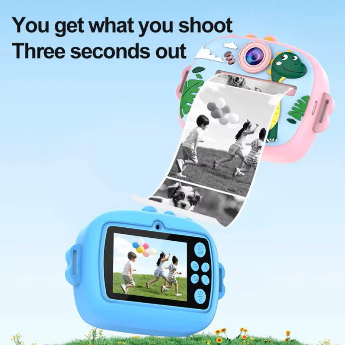 Kids instant thermal print camera — ink-free printing, ages 3-12, UAE, view 7