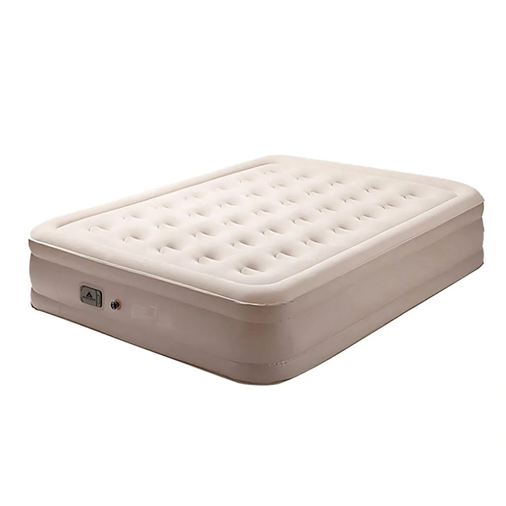 Portable Inflatable Air Mattress with Built-in Pump – Single Size (198×100×40cm) Black Color