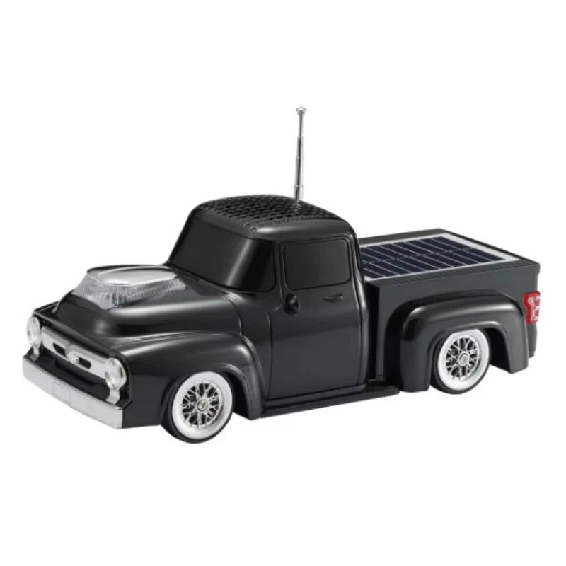 Retro pickup truck Bluetooth speaker in black colour