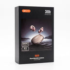 BYZ S625 clip-on Bluetooth earphones retail box, rose gold