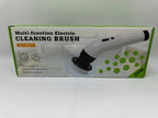 Electric Spin Scrubber with 8 Brush Heads & Extendable Handle – Cordless Rechargeable Bathroom Cleaner