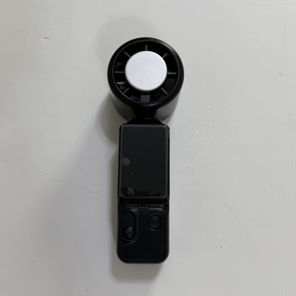 Foluu 3-in-1 portable fan in black - real customer photo 2