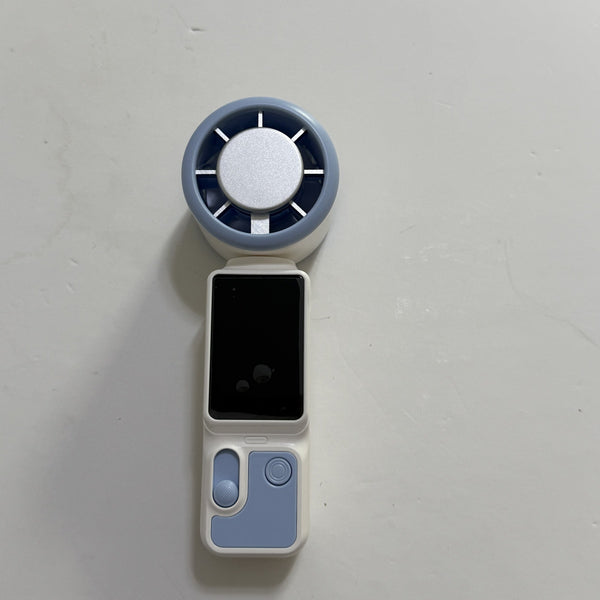 Foluu 3-in-1 portable fan in white - real customer photo