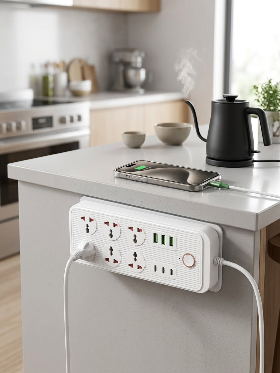 Fast Charger Power Socket - kitchen lifestyle photo