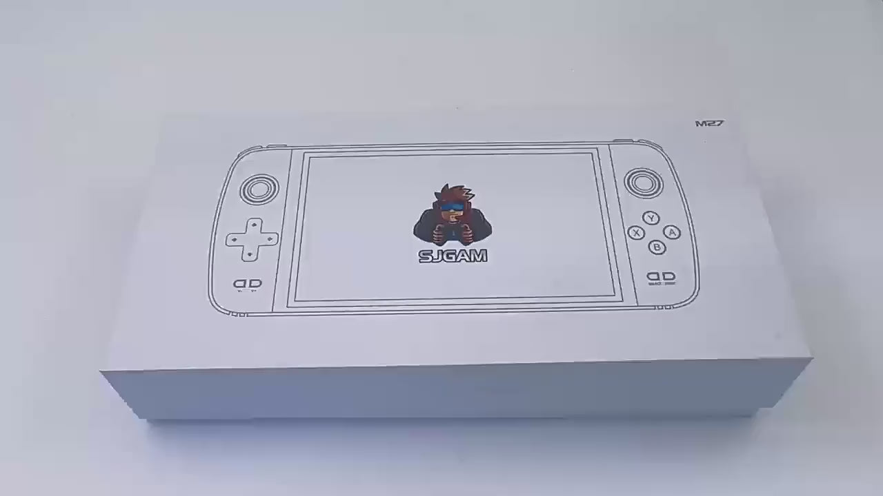 M27 Retro Handheld Game Console - unboxing and gameplay demo