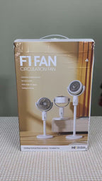 F1 Air Circulation Fan – Rechargeable 3-in-1 Portable Desk & Floor Fan with Remote Control