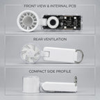 Portable handheld fan with ice cooler — UAE summer cooling, view 9